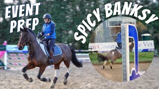 EVENTING DAY CAMP | Dressage & Showjumping Training on A SPICY Pony!!