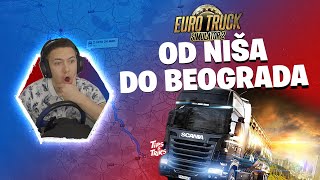 OD NIŠA DO BEOGRADA U #eurotrucksimulator2 sa @DjuraFrizura