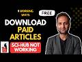 9 Ways to Download Paid Research Papers for Free 📄