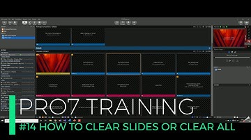 14 Pro Presenter 7 How To Clear Slides Or Clear All