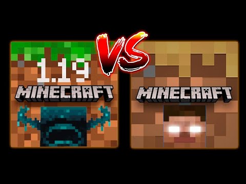 Minecraft 1.19 Vs Minecraft Trial | MCPE vs MCPE Trial