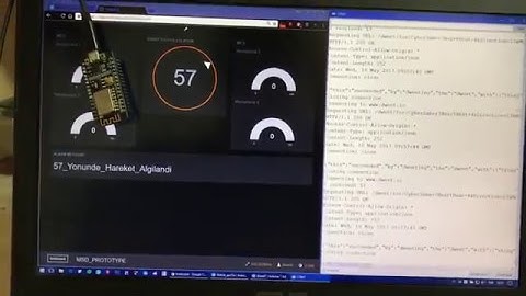 ESP8266 - Dweet.io - Freeboard.io