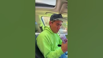 Zach king tries grimace shake