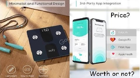 Unboxing EUFY SMART SCALE | High Tech Modern Weighing machine | Reviews | How to use ?