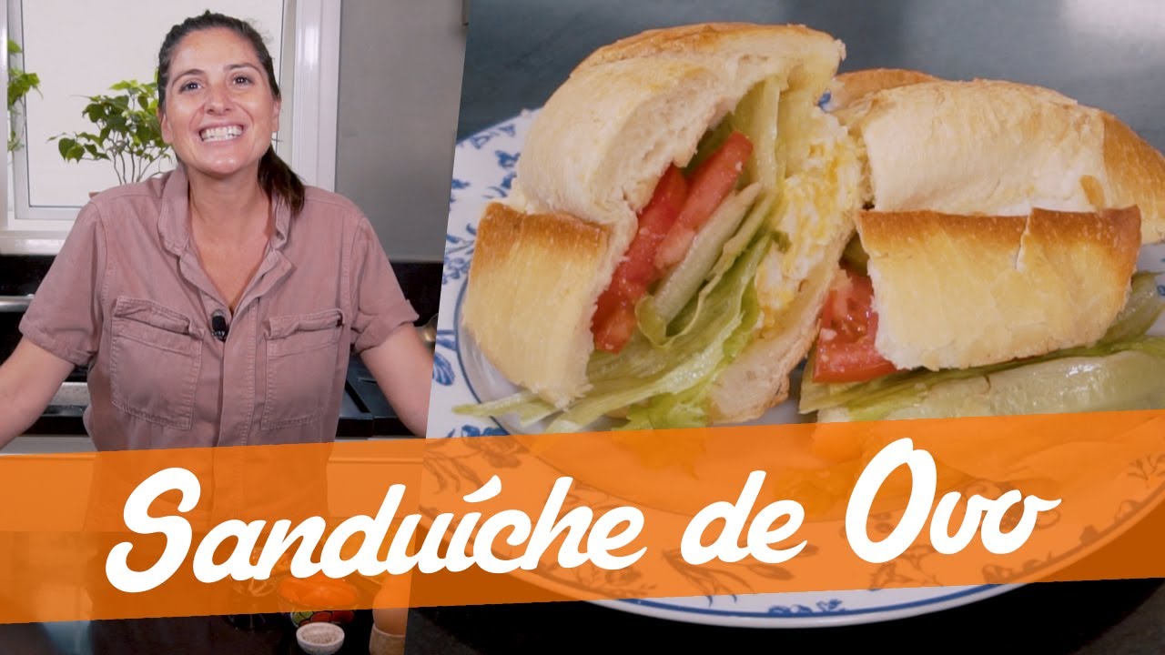 SANDUÍCHE DE OVO (Fácil para fazer na quarentena) - Carol Fiorentino