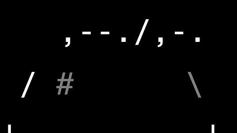 i asked chatgpt to draw an apple in ascii art