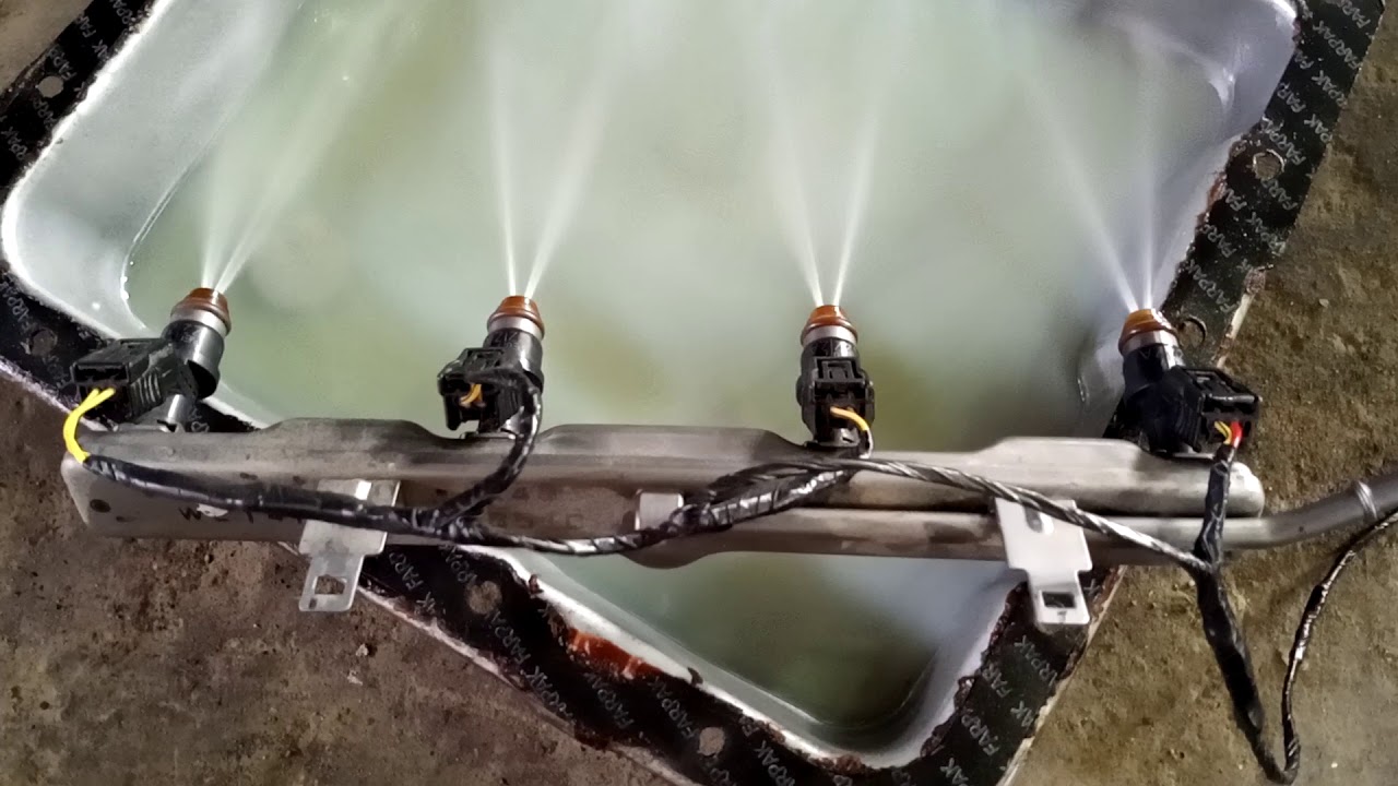 Fuel injecter cleaning YouTube