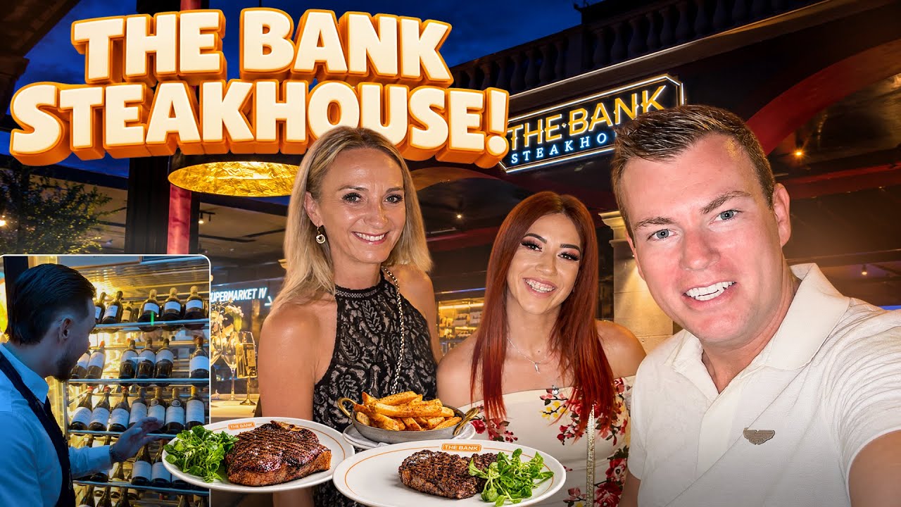 Is This Tenerife’s BEST Steakhouse? 🥩 The Bank Las Americas!