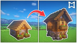 ► How To Transform The Map Maker’s (Cartographer) Village House In Minecraft | Survival Build screenshot 4