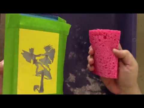 Cara Etch Kaca Dengan Vinyl Stencil dan etchall® Reusable Etching Crème