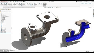 SolidWorks Tutorial 2020, Exercise nr. 31 PIPE! Learn from Home! :D