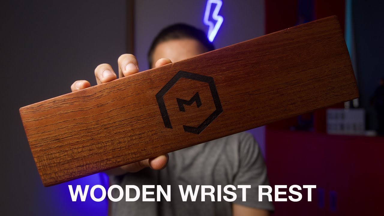 UNBOXING A CUSTOM WOODEN WRIST REST by Iron Meets Wood YouTube