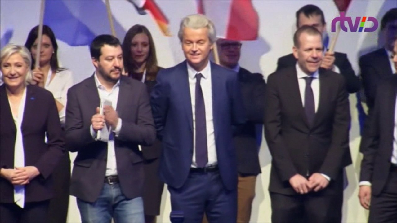 Съезд правых популистов в Кобленце - YouTube