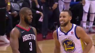 Chris Paul mocks Steph Curry with shimmy after crazy three pointer