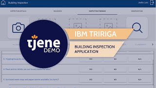 IBM TRIRIGA Building Inspection App | Streamline Observation and Work Order Submissions in One Tool