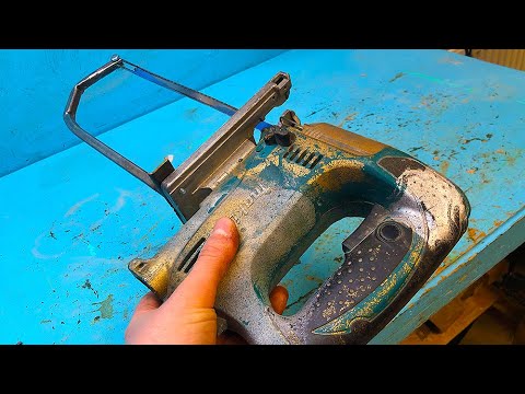 Я сделал сабельную пилу по металлу! Своими руками!