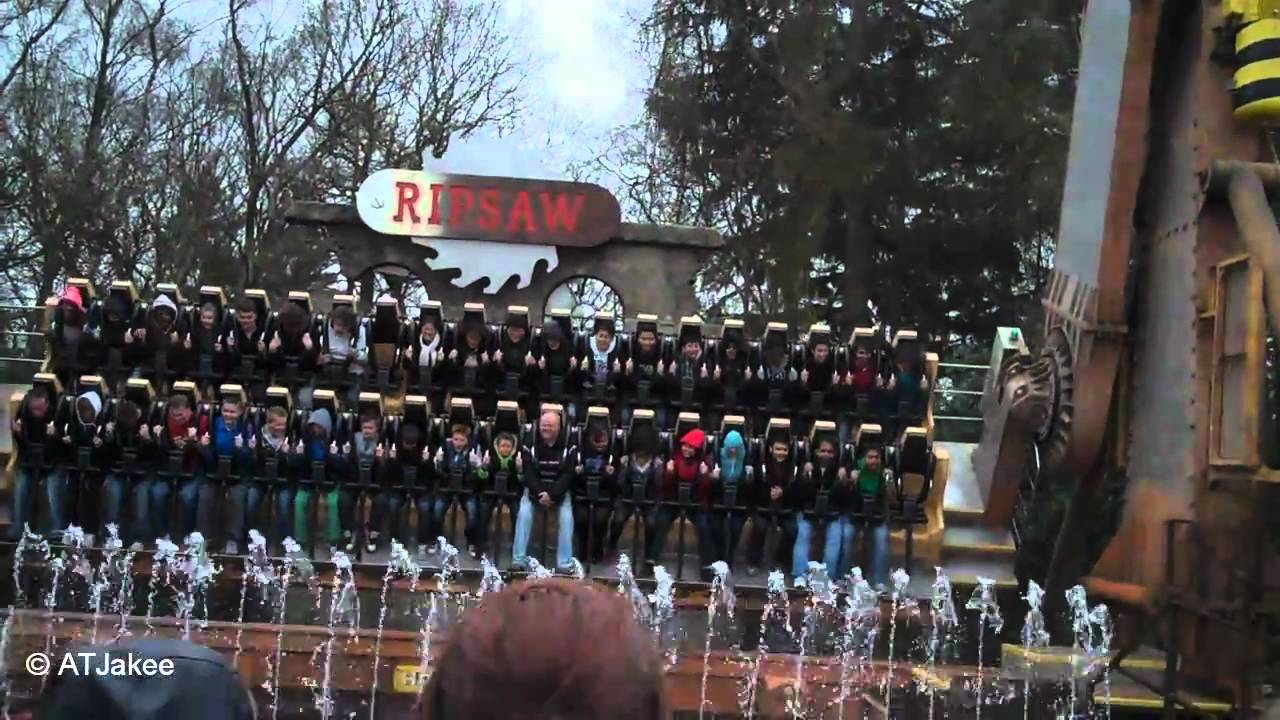 Alton Towers Opening Day 2011 Ripsaw Off Ride YouTube