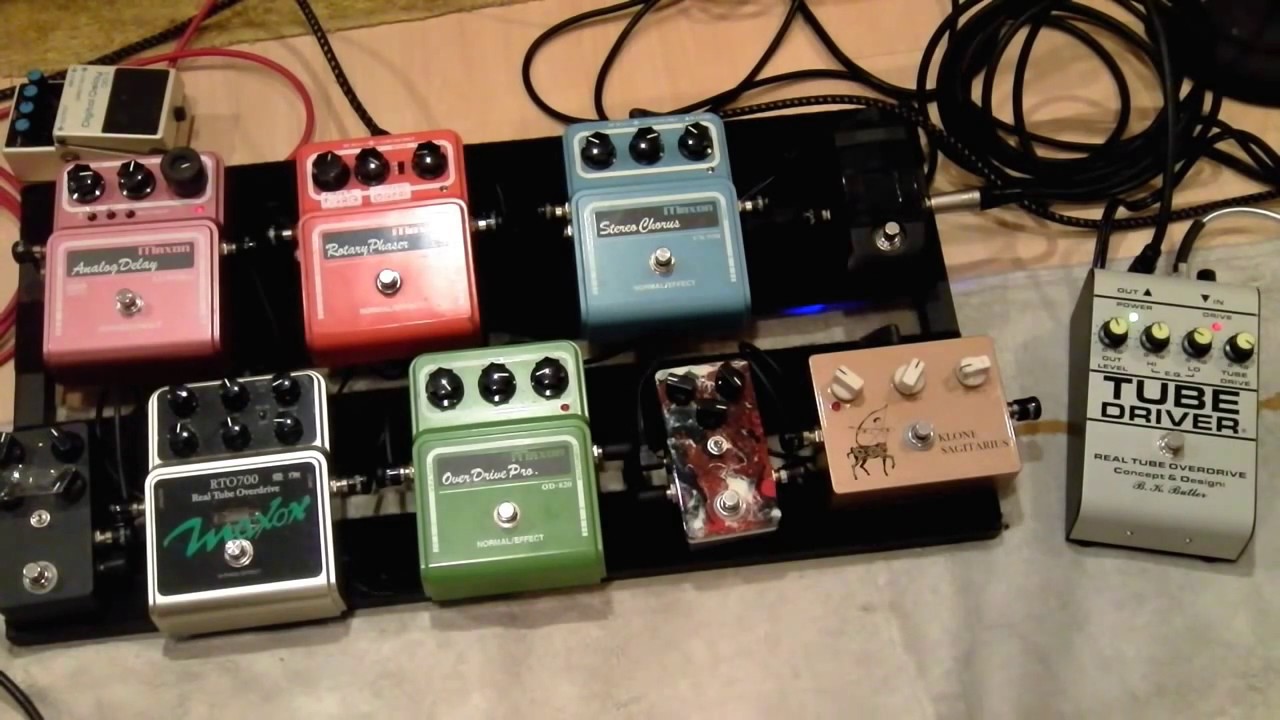 Evh overdrive pedal vs bk butler tube driver basketpsado
