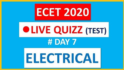 ECET EEE Technical LIVE QUIZ | Day 7  | TS | AP | |EDU Talks