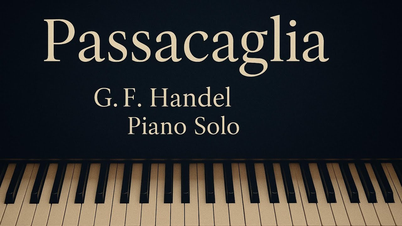 Handel's Passacaglia – Emotional Piano Cover Handel's Passacaglia – Emotional Piano Cover