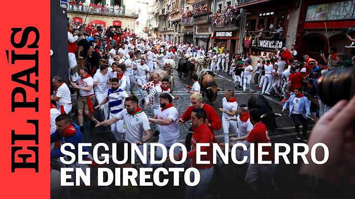 SAN FERMÍN | Así te hemos contado el segundo encierro de los Sanfermines 2024 | EL PAÍS