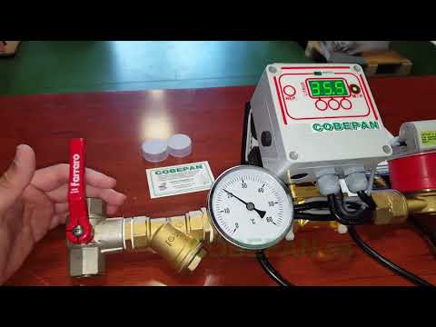 Dosificador de agua cuentalitros con mezclador programable de temperatura  hasta 85ºC SGT30 PRO
