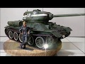 RC  Tank T 34 / 85 Heng Long   1:16  Tank details show 2018 06 RC ART  JACKY LEE IN TAIWAN