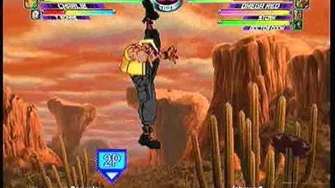 MvC2 Online (360): Brett (Aku/Cha/Tron) vs Reset (Omega/Storm/Doom) 2 *Omega Red OCV* .:7.16.10:.