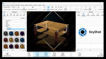 RENDERING A TABLE IN KEYSHOT