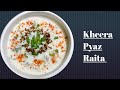 Kheera pyaz raita  simple kheera pyaz raita recipe