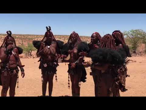 Himba Tribe Dancing in Namibia - Away to Africa #IMetGodSheLivesInAfrica