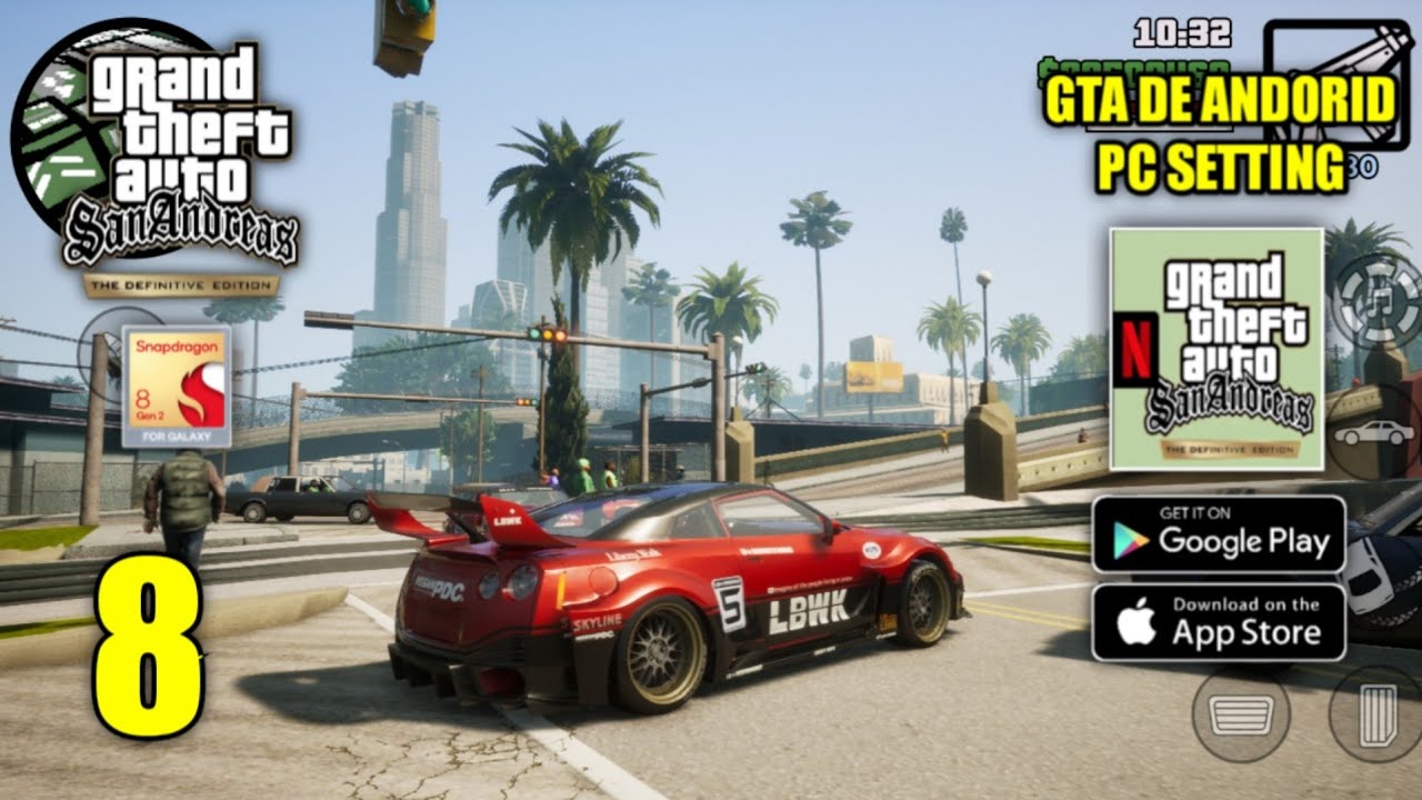 GTA San Andreas Definitive Edition Android Graphics PC Settings Ultra ...