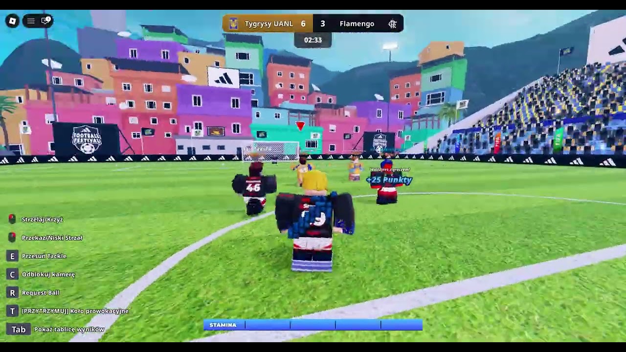 gramy w piłkę w Roblox