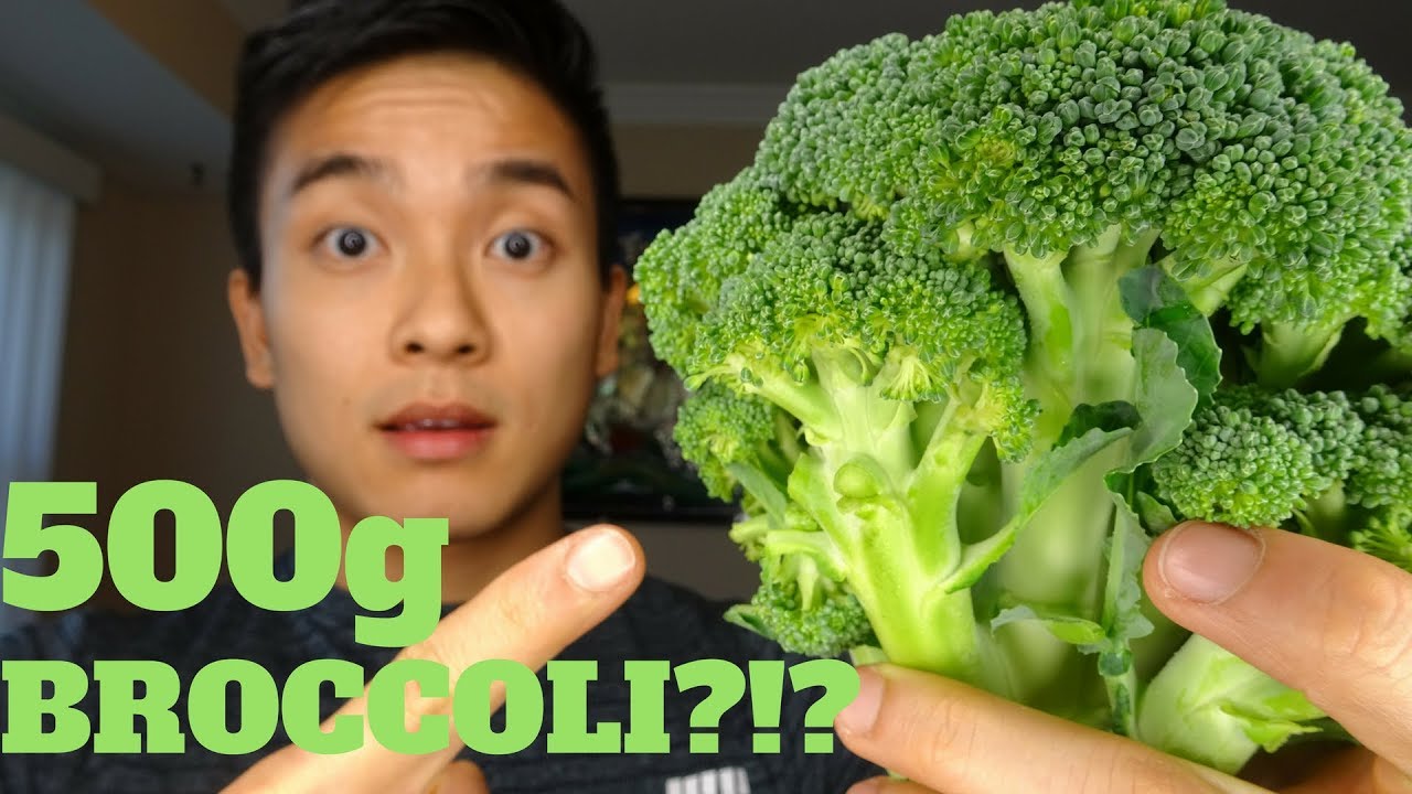 500g Raw Broccoli Challenge! (Matt Stonie Response) | Loon vs. Food