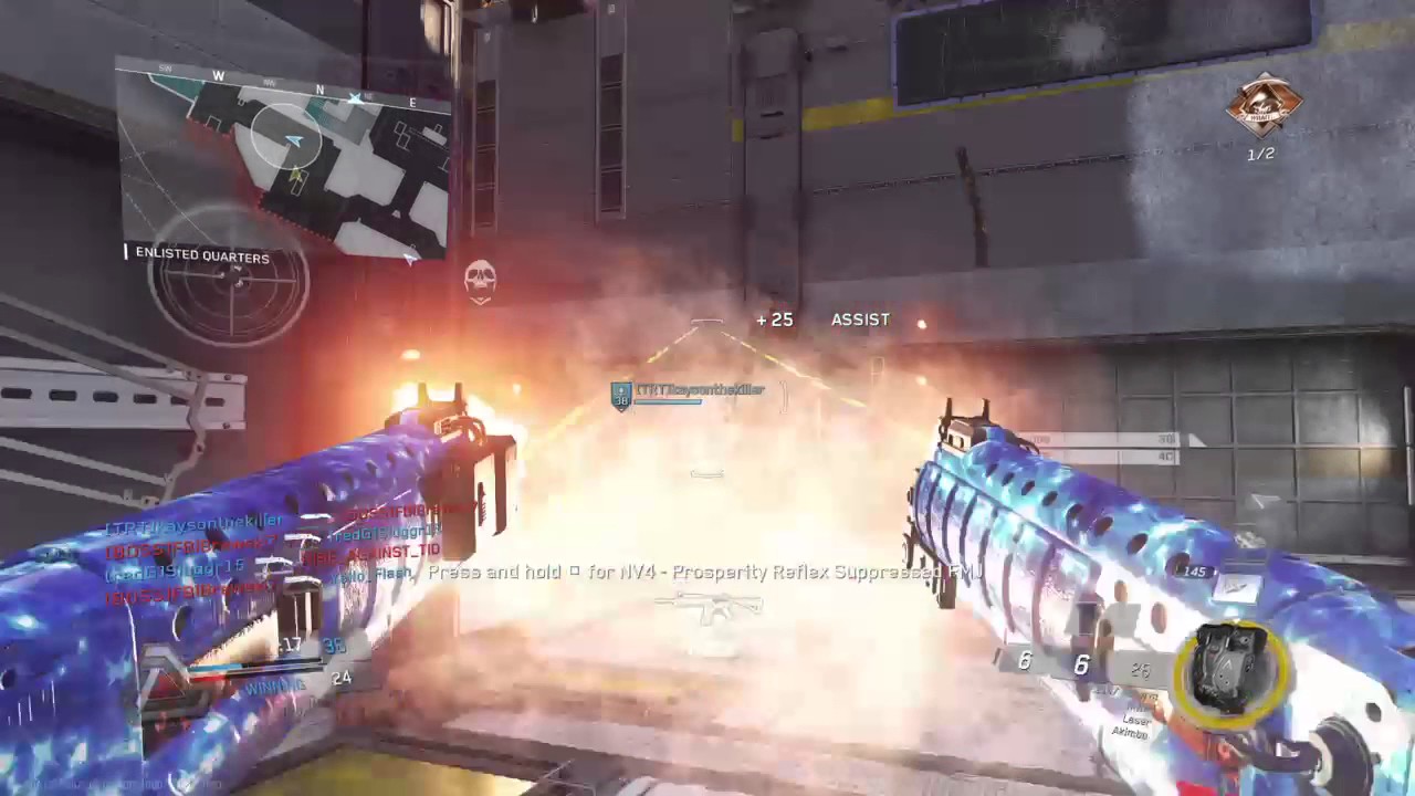 THE NEW "M2187 - STORM" DUALWIELD RANGE IS RIDICULOUS! ON INFINITE WARFARE!