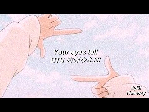 BTS 防弾少年団 - Your eyes tell (Türkçe Çeviri)