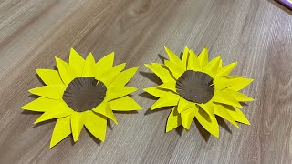 Girassóis de papel 🌻🌻🌻