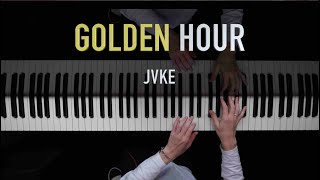 Golden Hour (JVKE) || Piano Cover