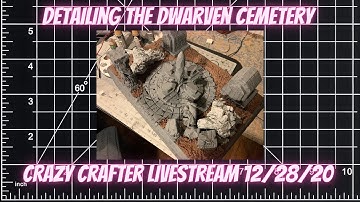 Dry Brushes and Washes: Detailing the Dwarven Cemetery