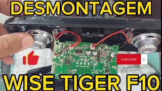 DESMONTAGEM , WISE TIGER F10 BEAT BOOM