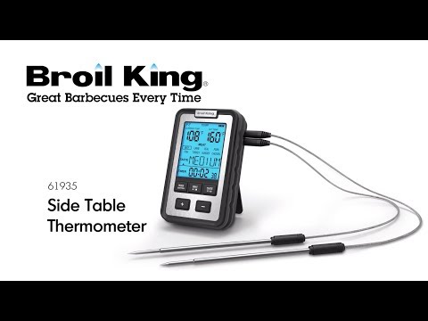 Термометр для гриля настольный Broil King, с подсветкой, видео 1