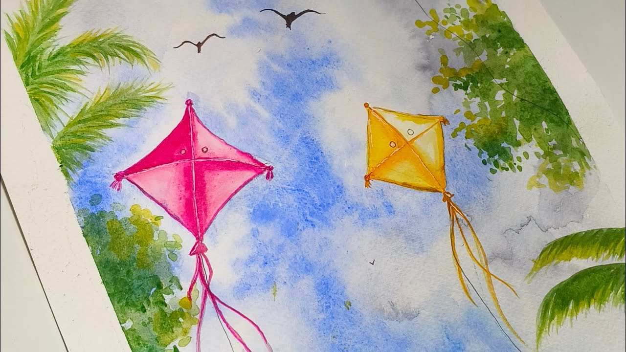 Sankranti drawing|galipatam