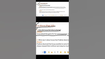 Question Answers ONLY / Change of Heart / Class-6 English New NCERT Book Poorvi Unit-4 Chapter-1