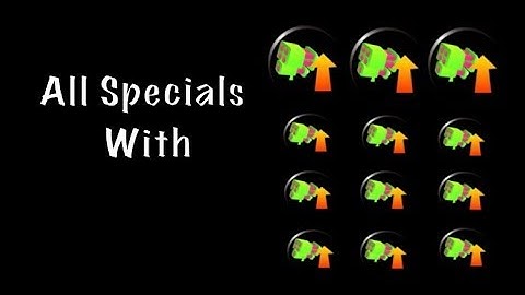 Splatoon 2 - All Special Weapons Full Potential