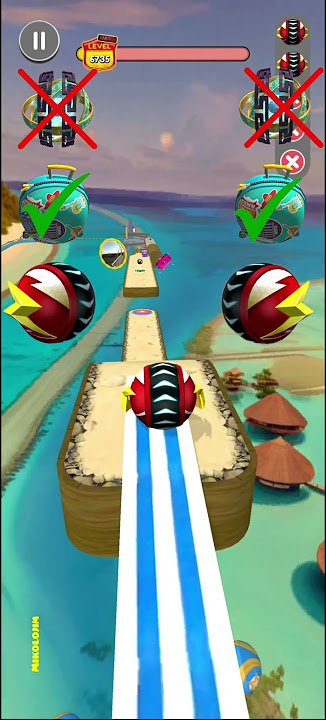 Only Collect Skip It Token By Using Two Sets Of Balls #goingballs #ballgame