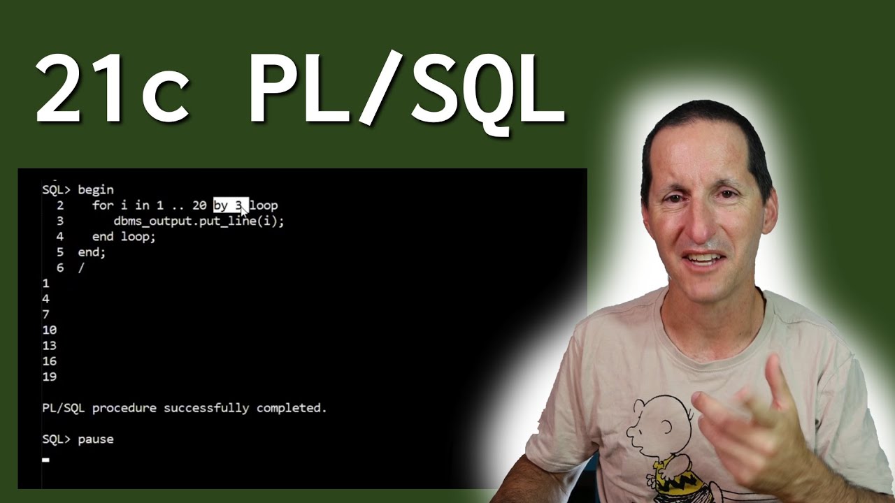 โค้ด sql  New Update  12 new LOOP features in PL/SQL for cleaner, tighter code