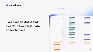 Paradime vs dbt Cloud™: Platform Lineage & BI Tool Integration