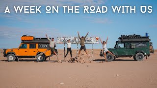 A Week With Us | Windhoek | Overlanding Namibia In Our Land Rover Defender Camper