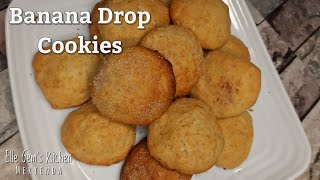 How to make Banana Drop Cookies (Meryenda/Dessert) + 2nd GIVEAWAYS WINNERS | Elle Gem's Kitchen Resimi