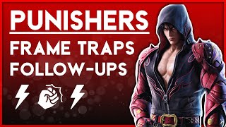 How To Use Jin's Punishers | Follow Ups & Frame Traps | Tekken 7 Jin Guide